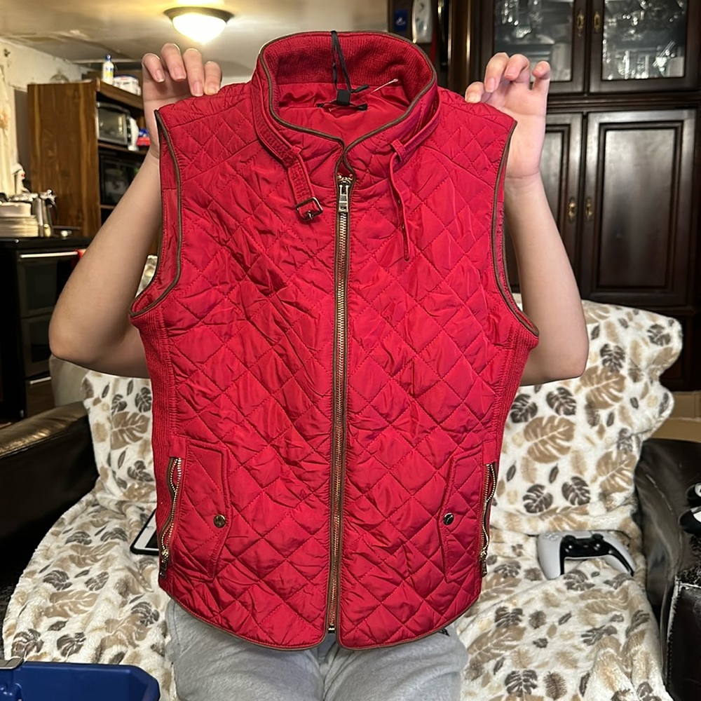 Brand new red vest